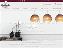 Tablet Screenshot of guirlande-lumineuse.com